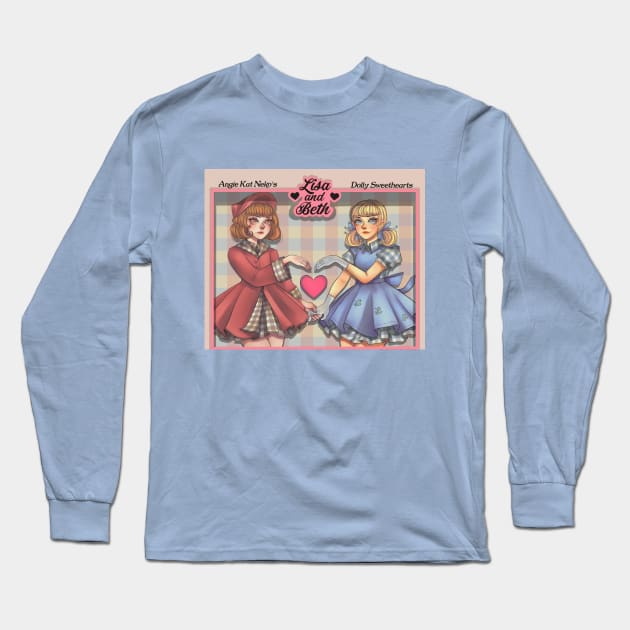 Lisa and Beth Long Sleeve T-Shirt by Angie Kat Neko